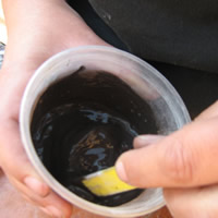 grout toothpaste consistency