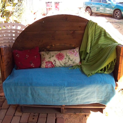 cable drum couch