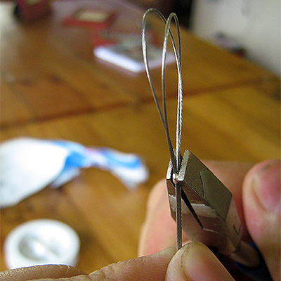 crimp with pliers