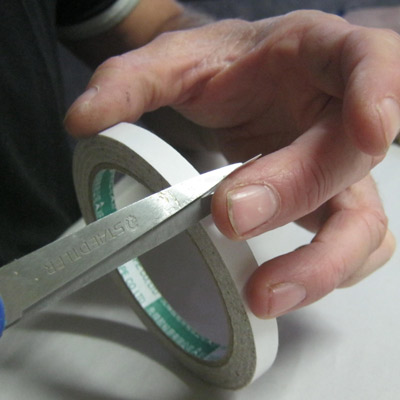 cut double sided tape