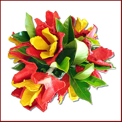 egg box flowers outline