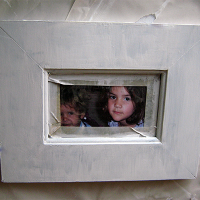 painted pva frame