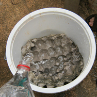 papermache bucket
