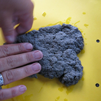 papermache heart start