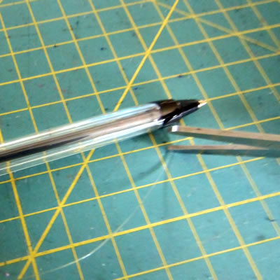 pen barrel trim