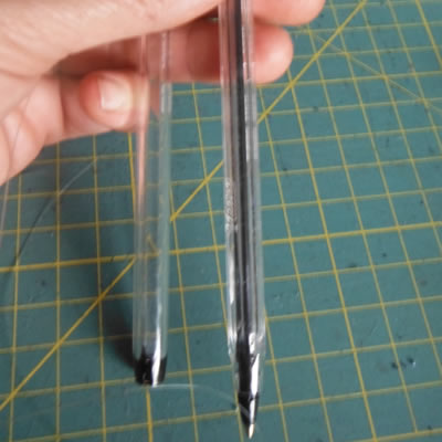 pen out barrel