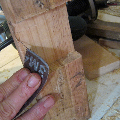 sandpaper edges