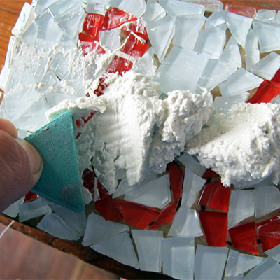 spread grouting sponge