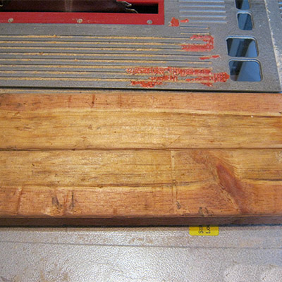 wood same length