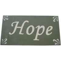 wood words hope